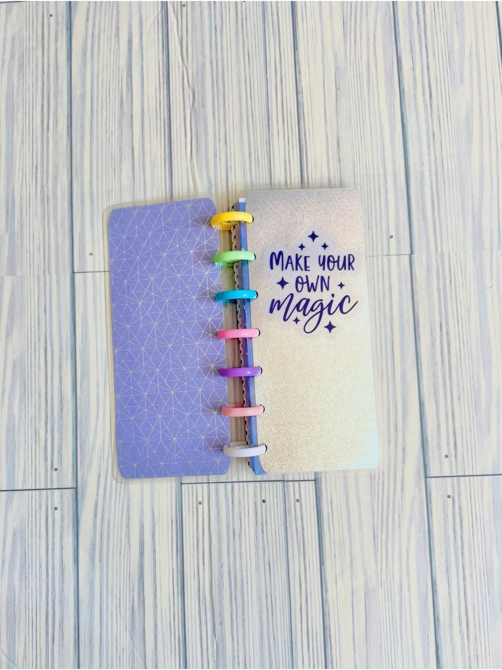 Skinny mini planner Make Your Own Magic undated